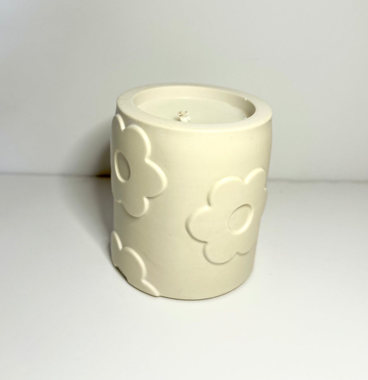 Flower Refillable Soy Wax Candle