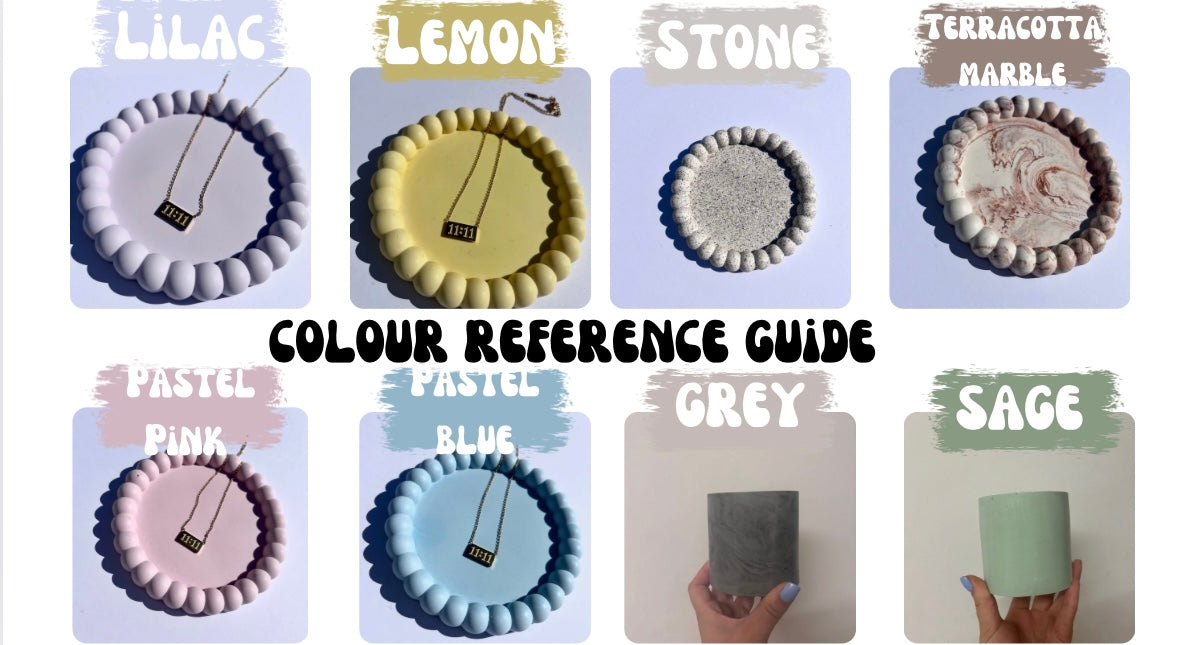 Half moon trinket tray