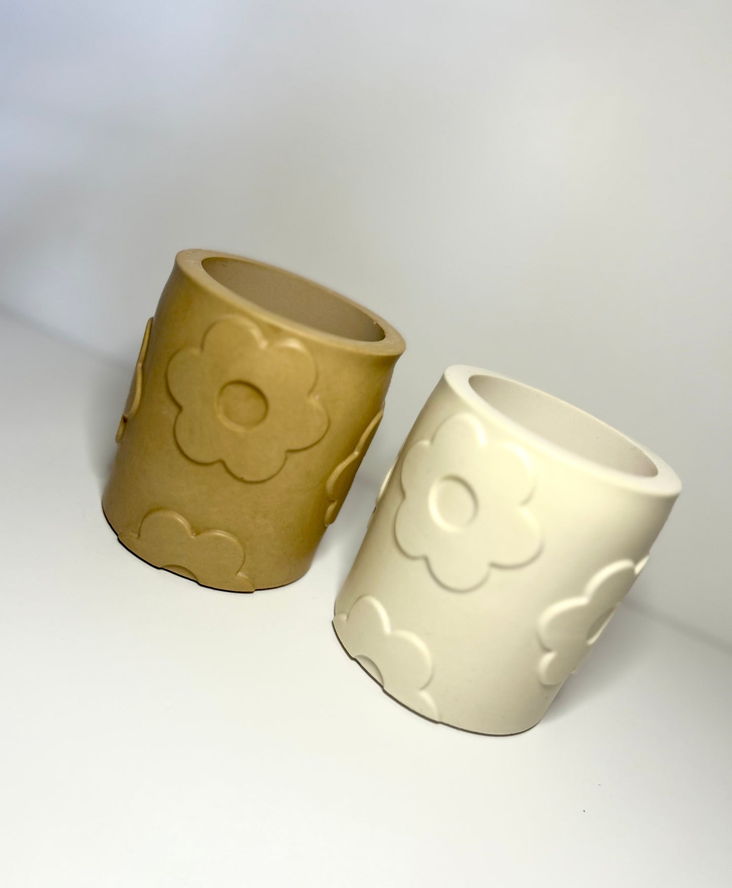 Flower Refillable Soy Wax Candle