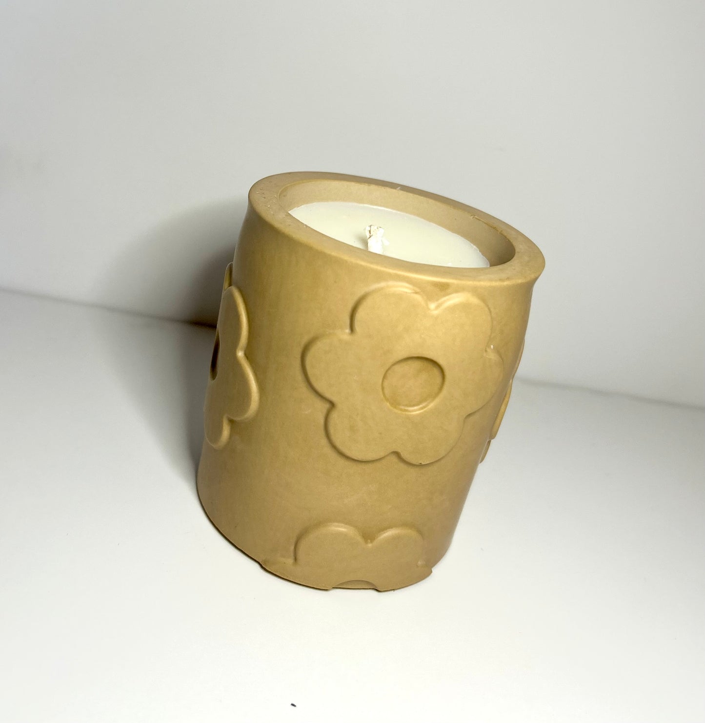 Flower Refillable Soy Wax Candle