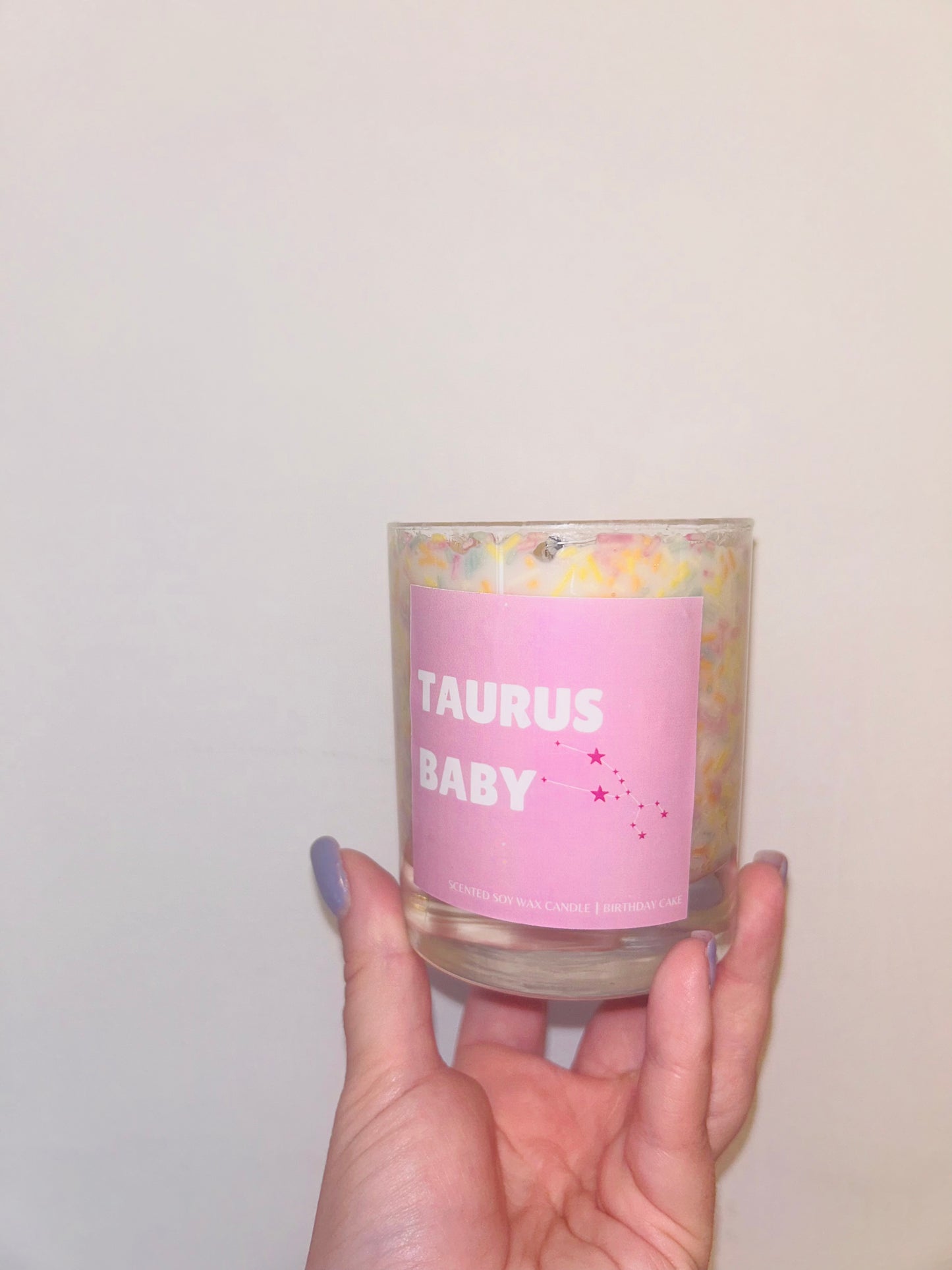 Star Sign Birthday Candle