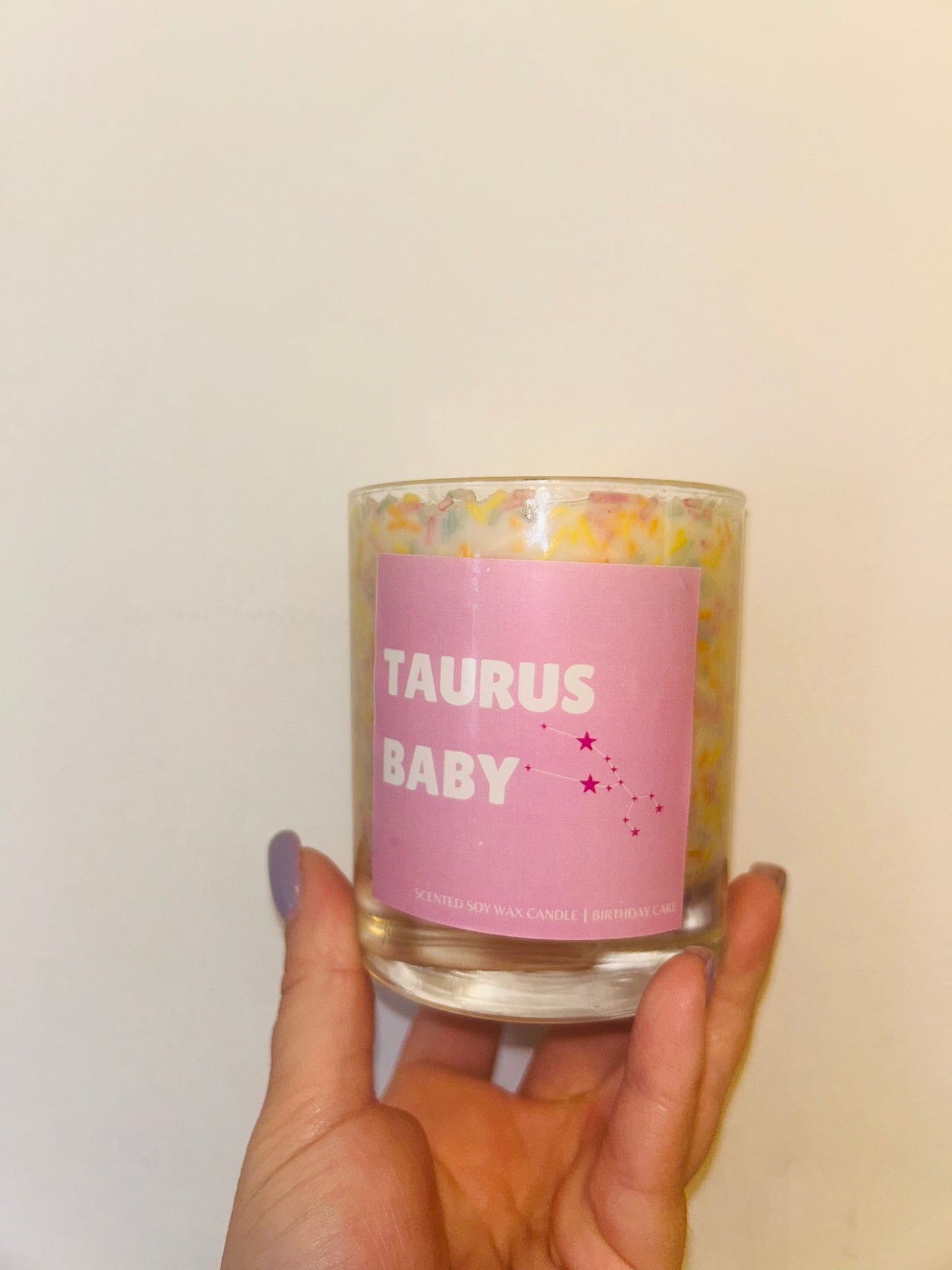 Star Sign Birthday Candle